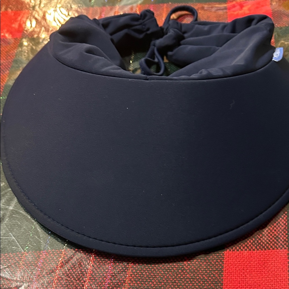 Chic Navy Sun Visor for Women